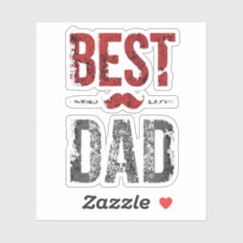 最高の父は初日から Funny Father's day シール