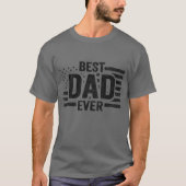 最高の父よ アメリカの国旗 愛国旗 復刻版 Tシャツ (正面)