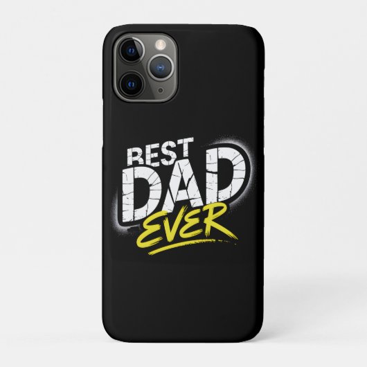 最高の父グラフィティアート Case-Mate iPhoneケース (裏)