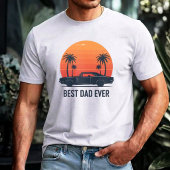 最高の父サンセット Tシャツ