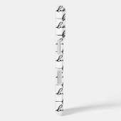 最高の父スクリプト モノクロ写真 Case-Mate iPhoneケース (裏面 / 右)