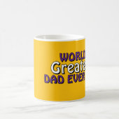 最高の父マグカップ コーヒーマグカップ (中央)