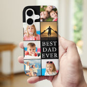 最高の父6枚フォトコラージュ Case-Mate iPhoneケース