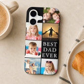 最高の父6枚フォトコラージュ Case-Mate iPhoneケース
