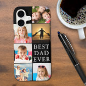 最高の父6枚フォトコラージュ Case-Mate iPhoneケース