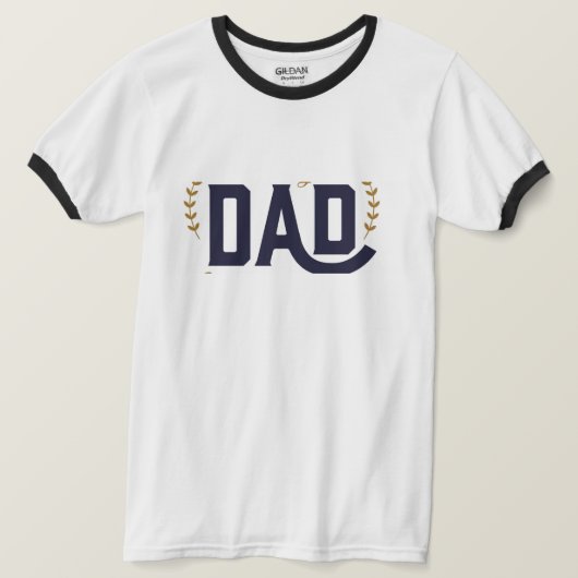 最高の父 – サンクスギフトデザイン Tシャツ (デザイン正面)