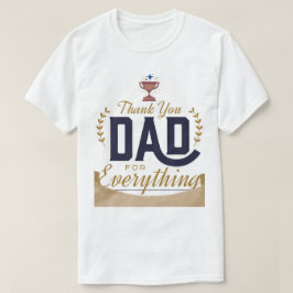 最高の父 – 感謝のデザイン Tシャツ