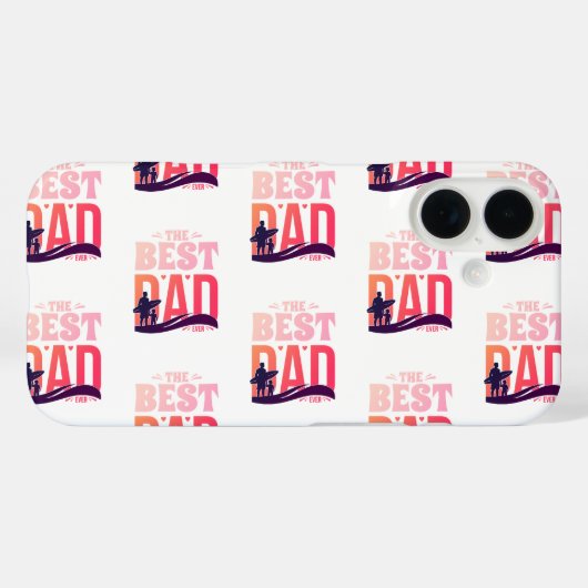 最高の父 Case-Mate iPhoneケース (裏面 (横))