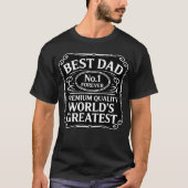 最高の父 Tシャツ (正面)