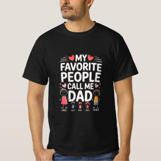 最高の父Tシャツ Tシャツ