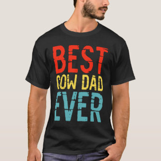 最高の牛の父 Tシャツ