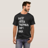 最高の牛飼いママ Tシャツ (正面フル)