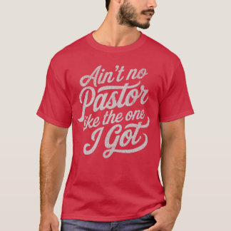 最高の牧師様を持ってる Funny Church ファミリー Tシャツ
