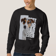 最高の犬の父さん ペット写真と名前入りカスタムグッズ