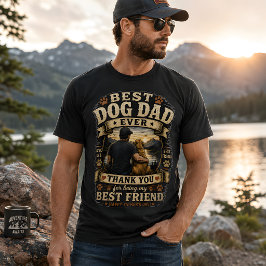 最高の犬の父 Tシャツ