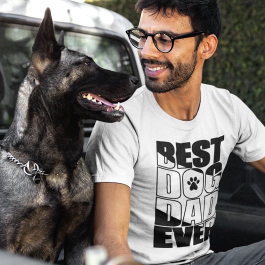 最高の犬の父 Tシャツ