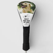 最高の犬パパバイパー写真父の日 ゴルフヘッドカバー (正面)