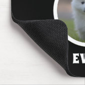 最高の犬パパ 写真カスタマイズ マウスパッド (コーナー)