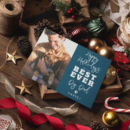 最高の犬パパ | 写真 シーズンカード