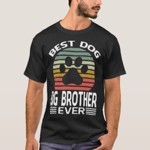 最高の犬ビッグブラザーエバーヴィンテージ Tシャツ