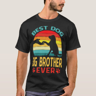 最高の犬ビッグブラザーエバーヴィンテージ Tシャツ