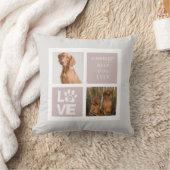 最高の犬 |写真パーソナライズされた装飾用クッション クッション (ブランケット)