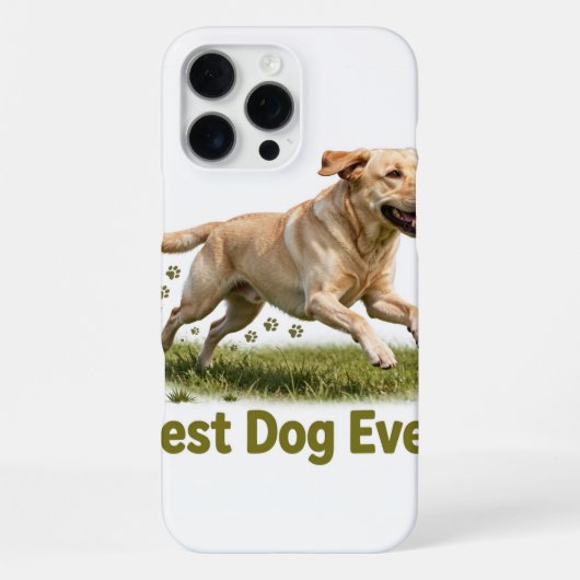 最高の犬 iPhone 16 Pro Max カー iPhoneケース (裏面)