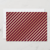 最高の状態で神に栄光を与える |クリスマスフォト シーズンカード (裏面)