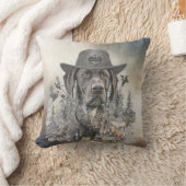 最高の狩り犬(GSP) クッション (ブランケット)