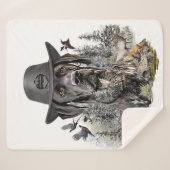 最高の狩り犬(GSP) シェルパブランケット (正面(横))