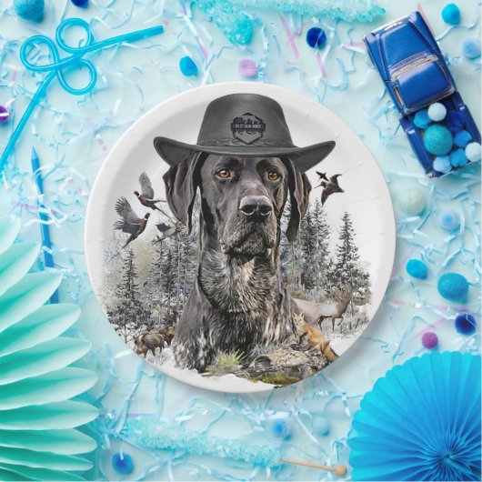 最高の狩り犬(GSP) ペーパープレート (パーティー)