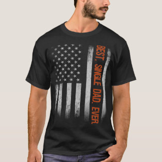 最高の独身のパパ Tシャツ