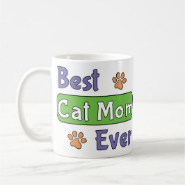最高の猫のママ コーヒーマグカップ