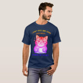 最高の猫のユーモアに期待しよう Tシャツ (正面フル)
