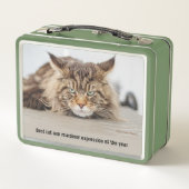 最高の猫の斧 メタルランチボックス (裏面)
