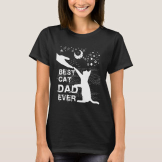 最高の猫パパ ネコお父さん 父の日 Tシャツ