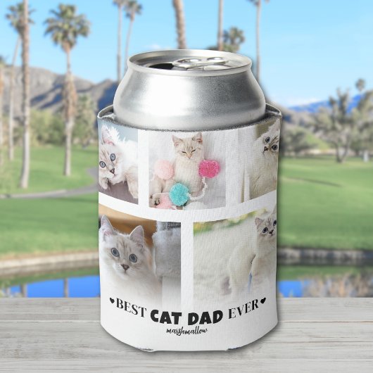 最高の猫パパ ペット写真 缶クーラー