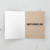 最高の猫パパ 毎年恒例 父の日のカード カード (内部)