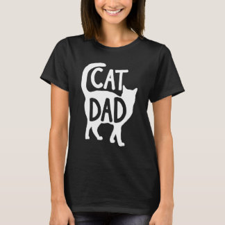 最高の猫パパ 父の日 ネコ飼い お父さん Tシャツ