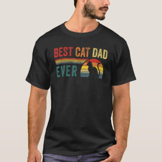 最高の猫パパ 猫好きなパパ パパさん 父の日 Tシャツ