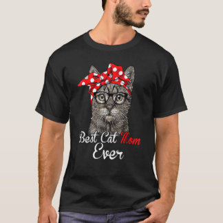 最高の猫ママです 猫の母 母の日 猫母 Tシャツ