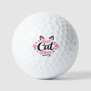 最高の猫ママ ゴルフボール