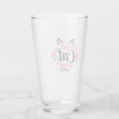 最高の猫ママ タンブラーグラス (裏面)