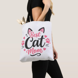 最高の猫ママ トートバッグ