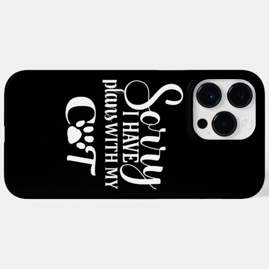 最高の猫食 Case-Mate iPhoneケース (裏面 (横))