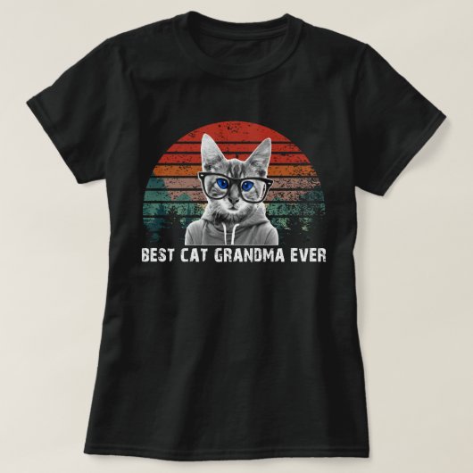 最高の猫 Tシャツ (デザイン正面)
