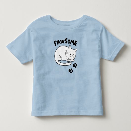 最高の猫Tシャツ トドラーTシャツ (正面)