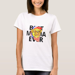 最高の生意気なパグの母 Tシャツ