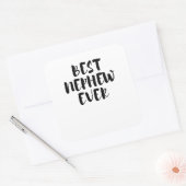 最高の甥 スクエアシール (封筒)