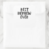 最高の甥 スクエアシール (バッグ)